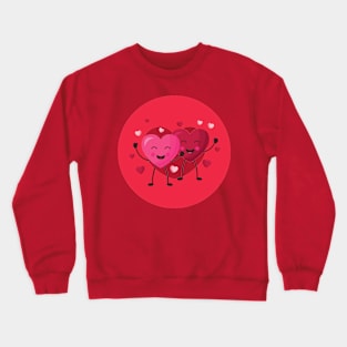 Happy Hearts Crewneck Sweatshirt